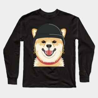 shiba, shiba dog, shiba crypto, crypto shiba, shiba cryptocurrency, robot dog, dog robot, dog army Long Sleeve T-Shirt